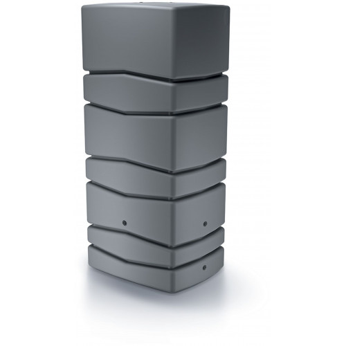 Prosperplast AQUA TOWER Réservoir d'eau de pluie 650l, grise IDTC650