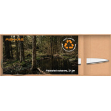 Fiskars Ciseaux recyclés, 21 cm, paquet cadeau 1059075