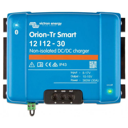 Victron Energy DC-DC Orion-Tr Smart Chargeur (12/12-30A/360W), non isolé ORI121236140 Victron Energy DC-DC Orion-Tr Smart Chargeur (12/12-30A/360W), non isolé ORI121236140