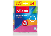 VILEDA Microfibre Colors Lavettes multi-usages 4 pcs. 151502