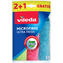 VILEDA Microfibre Ultra Fresh 2 +1 pcs. 162660