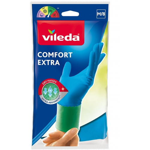 VILEDA Gants Comfort Extra "M" 145743