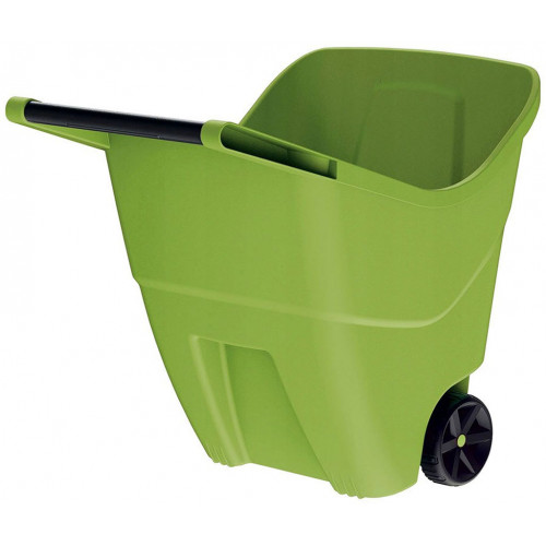 Prosperplast LOAD & GO II Chariot de jardin sur roues, 97,9x59,5x68,9cm, 85l, vert IWO8