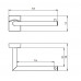 NOVASERVIS METALIA 12 Porte-papier toilette simple, chrome 0210,0