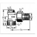 HEIMEIER Regulux DN 15-1/2"Raccord de retour Modele équerre avec filet mâle 0361-02.000