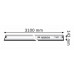 BOSCH FSN 3100 Rail de guidage 1600Z00008