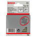 BOSCH Agrafe a dos étroit type 55 résinée, 6 x 1,08 x 23 mm 1609200374