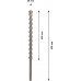 BOSCH Foret PRO SDS max-9 Natural Stone, 28 x 400 x 520 mm 1618596502