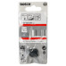 BOSCH Centreurs de tourillons, ensemble de 4 pieces, 6 mm 2607000544