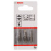 BOSCH Embout de vissage qualité extra-dure S 0,5x4,0, 25 mm 2607001457