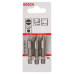 BOSCH Embout de vissage qualité extra-dure S 1,2x8,0, 49 mm 2607001485