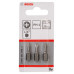 BOSCH Embout de vissage qualité extra-dure PH 1, 25 mm 2607001508