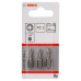 BOSCH Embout de vissage qualité extra-dure PZ 1, 25mm 2607001554