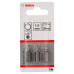 BOSCH Embout de vissage qualité extra-dure HEX 1,5, 25 mm 2607001716