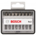 BOSCH Coffret de 8 embouts de vissage Robust Line Sx PZ, version Extra Hard 2607002557
