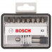 BOSCH Coffret de 8+1 embouts de vissage Robust Line S PZ, version Extra Hard 2607002561