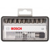 BOSCH Coffret de 18+1 embouts de vissage Robust Line L PH/PZ/T, version Extra Hard