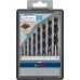 BOSCH Robust Line Coffret de 8 forets hélicoidaux, 3 - 10 mm 2607010533