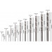 BOSCH Coffret de 10 forets a métaux Robust Line HSS-G, 135°, 1 - 10 mm 2607010535