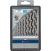 BOSCH Coffret de 10 forets a métaux Robust Line HSS-G, 135°, 1 - 10 mm 2607010535