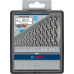 BOSCH Coffret de 10 forets a métaux Robust Line HSS-G, 135°, 1,5–6,5 mm 2607010538