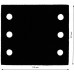BOSCH Coussin intermédiaire, 115 x 107 mm, 2x 2608000815