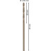 BOSCH Forets a métaux rectifiés HSS-Co, DIN 338 1,5 x 18 x 40 mm 10 pieces 2608585873