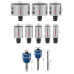 BOSCH Coffret de scies trépans PRO Multi Material PC Plus, 11 pieces 2608594432