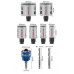 BOSCH Coffret de scies trépans PRO Multi Material PC Plus, 9 pieces 2608594435