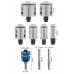 BOSCH Coffret de scies trépans PRO Multi Material PC Plus, 9 pieces 2608594436