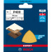 BOSCH Feuille abrasive EXPERT C470 pour ponceuses Delta 93 mm, G 400 5 pces 2608900831