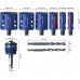 BOSCH Coffret de scies trépans EXPERT Multi Material Power Change Plus 9 pieces 2608901906