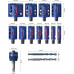 BOSCH Coffret de scies trépans EXPERT Multi Material Power Change Plus 14 pcs 2608901908