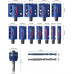 BOSCH Coffret de scies trépans EXPERT Multi Material Power Change Plus 14 pcs 2608901909