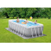 INTEX Prism Frame Rectangular premium pools Piscine 400 x 200 x 122 cm 26790GN