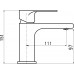 NOVASERVIS NOBLESS TREND Mitigeur de lavabo avec vidage, chrome 41001,0