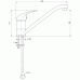 NOVASERVIS METALIA 55 Robinetterie d’évier, chrome 55091,0