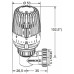 HEIMEIER Tete thermostatique WK forme équerre 7300-00.500