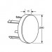 KLUDI capot, chrome 82308505-00