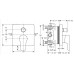 IDEAL Standard ACTIVE mitigeur bain/douche (partie apparente) B8652AA