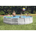 INTEX PRISM FRAME POOLS SET Piscine 457 x 107 cm avec filtration a cartouche 26724GN