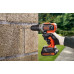 Black & Decker BCD003C2K-QW Perceuse a percussion (45Nm/18V/2x1,5Ah), coffret