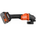 Black & Decker BCG6L8F1S-QW Meuleuse d’angle sans fil sans balais (18V/1x4,0Ah)