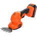 Black & Decker BCSS18D1-QW Sculpte-haies et cisaille a gazon (20cm/18V/1x2,0Ah)