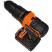 Black & Decker BDCHD18KB-QW Perceuse a percussion sans fil (40Nm/18V/2x1,5Ah), mallette