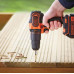 Black & Decker BDCHD18KB-QW Perceuse a percussion sans fil (40Nm/18V/2x1,5Ah), mallette