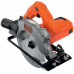 Black & Decker CS1250LKA-QS Scie circulaire filaire (190mm/1250W), 2x disque et coffret