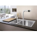 BLANCO ANDANO 340/180 IF / A Infini Évier avec commande excentrique, inox 525247