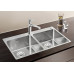 BLANCO Andante 400/400 IF / A Infini Évier, avec commande excentrique, inox 525249