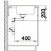 BLANCO DANA 45 Évier, inox 525322